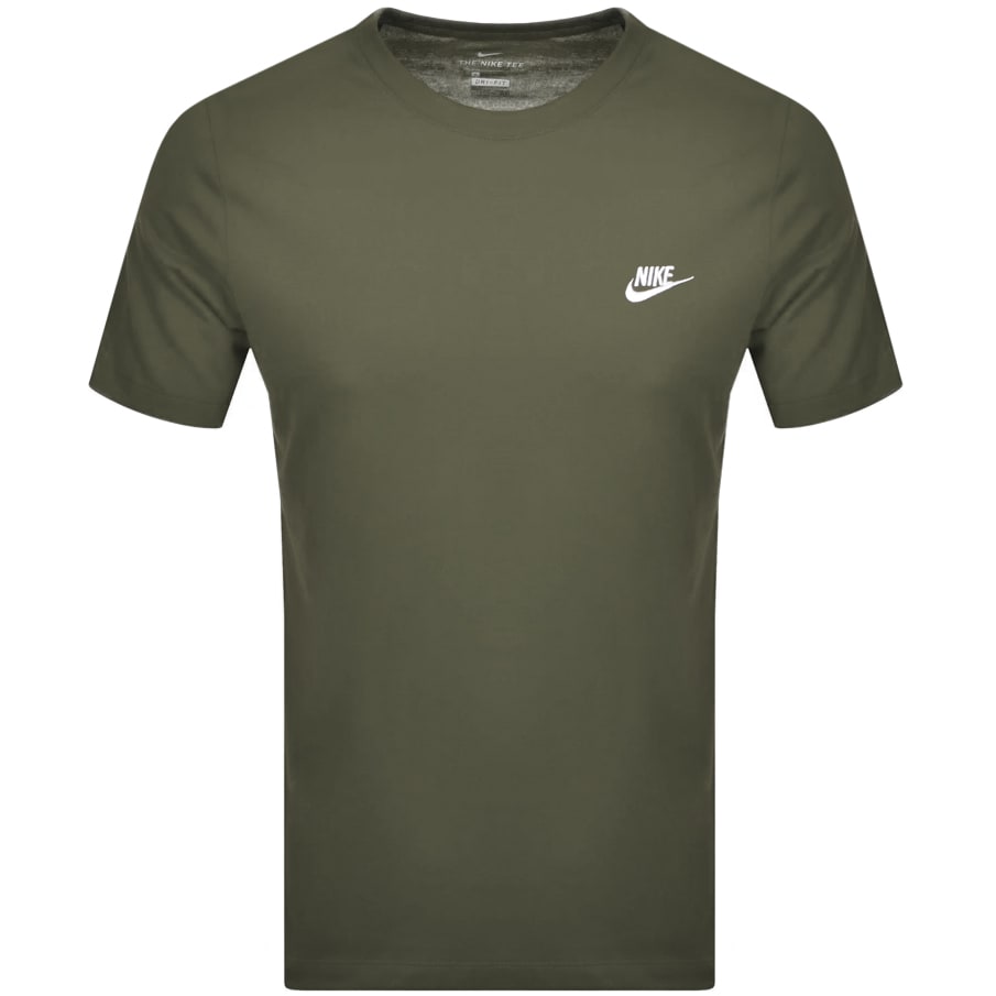 Alternative Image for ProductNike Crew Neck Club T Shirt Khaki1